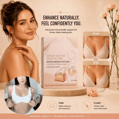 up Celsiora® Microneedle Patches for Breast Enhancement