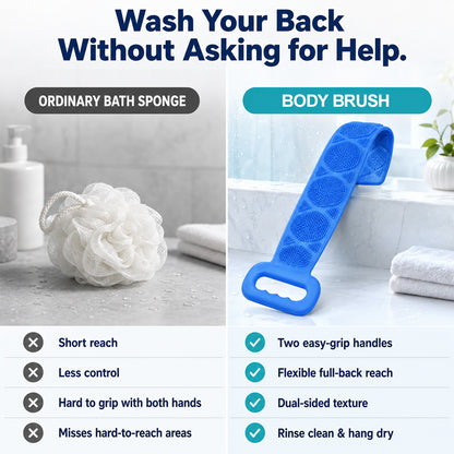 🔥Delqoria® Silicone Back & Body Scrubber