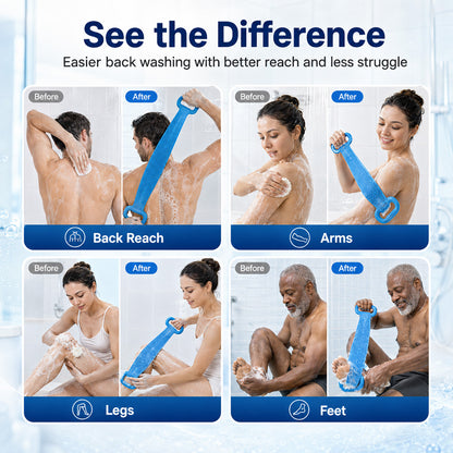 🔥Delqoria® Silicone Back & Body Scrubber