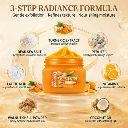 🆙✨  oliveavepolish® Turmeric Body Glow Scrub